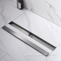 China Tile insert stainless steel linear floor drain Factory